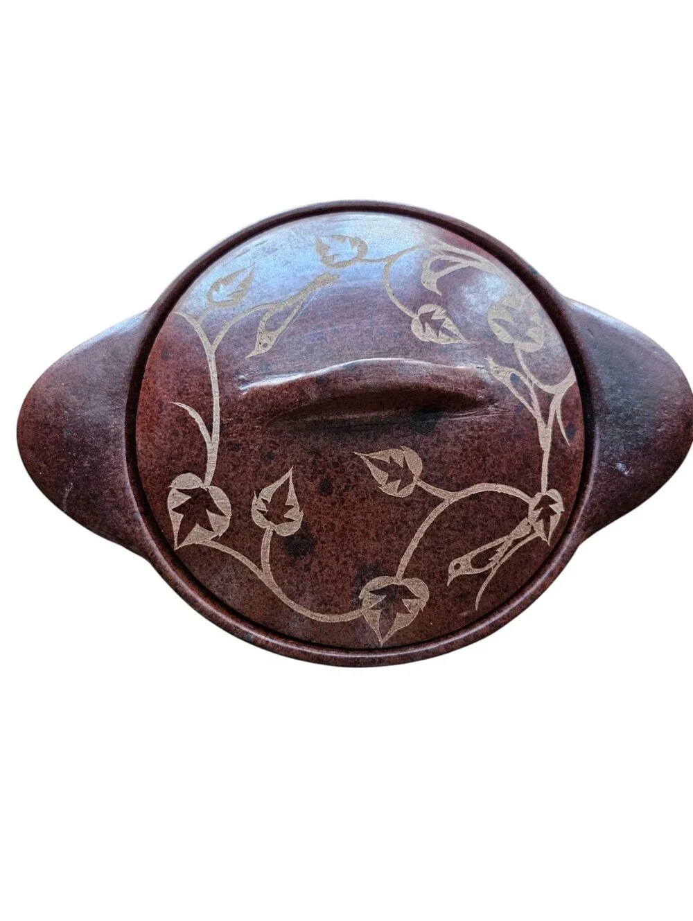 Unique Vintage Tamarind Casserole Dish/Lombak Handmade Terracotta Serving Dish